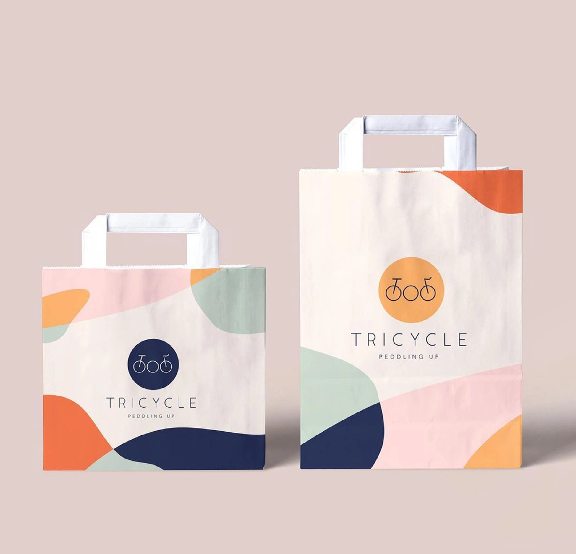 Printed Paper bag design- Mi Media Labs